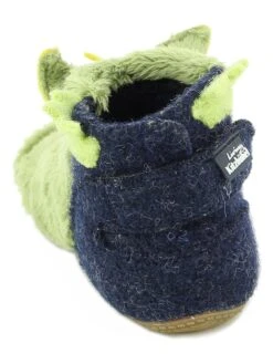 Living Kitzbühel Pantoffels "Draak" Groen/blauw -Gstar Kleding Winkel living kitzbuhel pantoffels draak groen blauw 4