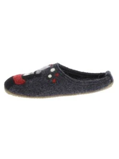 Living Kitzbühel Pantoffels "IJsbeer & Kopje" Antraciet -Gstar Kleding Winkel living kitzbuhel pantoffels ijsbeer and kopje antraciet 2