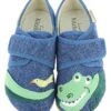 Living Kitzbühel Pantoffels "Krokodil" Blauw -Gstar Kleding Winkel living kitzbuhel pantoffels krokodil blauw