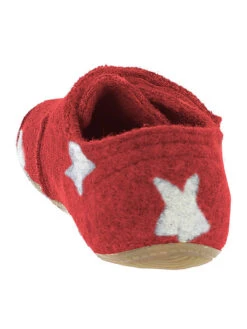 Living Kitzbühel Pantoffels "Sterrenwalk" Rood -Gstar Kleding Winkel living kitzbuhel pantoffels sterrenwalk rood 3