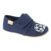 Living Kitzbühel Pantoffels "Voetbal" Donkerblauw -Gstar Kleding Winkel living kitzbuhel pantoffels voetbal donkerblauw