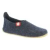 Living Kitzbühel Pantoffels "Zwitsers Kruis" Donkerblauw