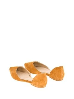 Leren Ballerina's Camel -Gstar Kleding Winkel lizza shoes leren ballerinas camel 4