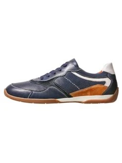 Lloyd Leren Sneakers "Baltimore" Donkerblauw -Gstar Kleding Winkel lloyd leren sneakers baltimore donkerblauw 2