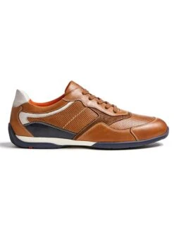 Lloyd Leren Sneakers "Baltimore" Lichtbruin -Gstar Kleding Winkel lloyd leren sneakers baltimore lichtbruin 1