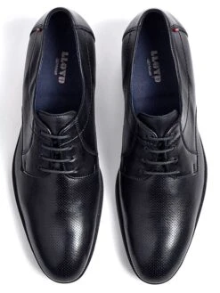 Lloyd Leren Veterschoenen "Ferenc" Zwart -Gstar Kleding Winkel lloyd leren veterschoenen ferenc zwart 3