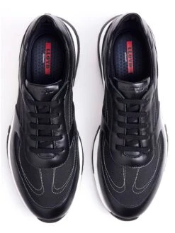 Lloyd Sneakers "Albany" Zwart -Gstar Kleding Winkel lloyd sneakers albany zwart 4