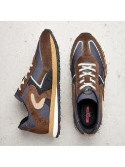 Lloyd Sneakers Bruin/grijs -Gstar Kleding Winkel lloyd sneakers bruin grijs 3