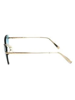 Longchamp Dameszonnebril Goudkleurig/turquoise -Gstar Kleding Winkel longchamp dameszonnebril goudkleurig turquoise 2