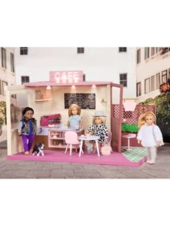 Poppenhuis "Café Met Terras" - Vanaf 3 Jaar 5 Poppenhuis "Café Met Terras" - Vanaf 3 Jaar -Gstar Kleding Winkel lori poppenhuis cafe met terras vanaf 3 jaar 1