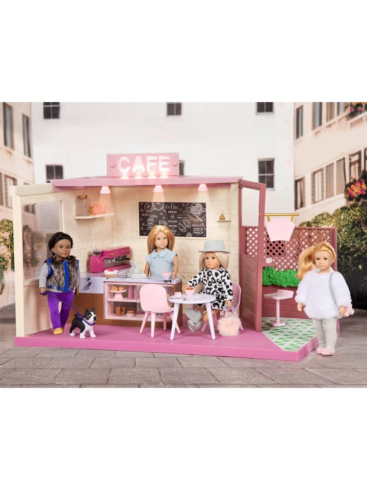 Poppenhuis "Café Met Terras" - Vanaf 3 Jaar 4 Poppenhuis "Café Met Terras" - Vanaf 3 Jaar - Afbeelding 2