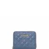 LOVE MOSCHINO Portemonnee Blauw - (B)13 X (H)10,5 X (D)3 Cm -Gstar Kleding Winkel love moschino portemonnee blauw b 13 x h 10 5 x d 3 cm