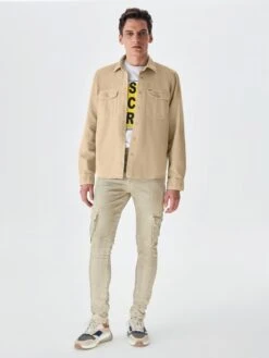 LTB Blouse "Sandro" - Regular Fit - Beige -Gstar Kleding Winkel ltb blouse sandro regular fit beige 3