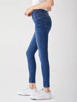LTB Spijkerbroek "Amy X Ikeda" - Skinny Fit - Blauw -Gstar Kleding Winkel ltb spijkerbroek amy x ikeda skinny fit blauw 2