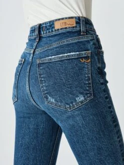 LTB Spijkerbroek "Freya" - Slim Fit - Blauw -Gstar Kleding Winkel ltb spijkerbroek freya slim fit blauw 4