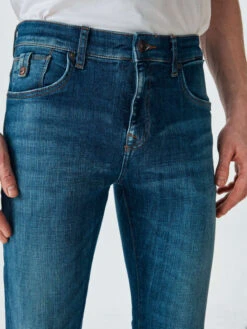 LTB Spijkerbroek "Joshua" - Slim Fit - Blauw -Gstar Kleding Winkel ltb spijkerbroek joshua slim fit blauw 4