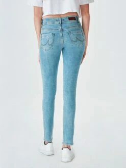 LTB Spijkerbroek "Molly" - Skinny Fit - Lichtblauw -Gstar Kleding Winkel ltb spijkerbroek molly skinny fit lichtblauw 1
