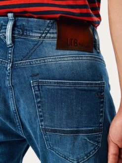 LTB Spijkerbroek "Servando X" - Tapered Fit - Blauw -Gstar Kleding Winkel ltb spijkerbroek servando x tapered fit blauw 5