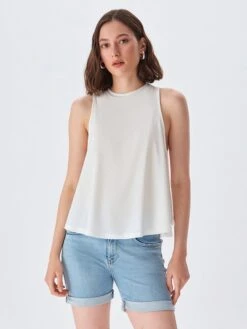 LTB Spijkershort "Becky X" Lichtblauw -Gstar Kleding Winkel ltb spijkershort becky x lichtblauw 3