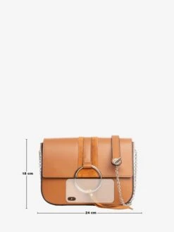 Leren Schoudertas Lichtbruin - (B)24 X (H)18 X (D)9 Cm -Gstar Kleding Winkel lucca baldi leren schoudertas lichtbruin b 24 x h 18 x d 9 cm 5