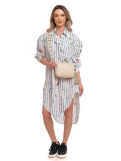 Leren Schoudertas Goudkleurig - (B)15 X (H)21 X (D)6,5 Cm -Gstar Kleding Winkel luisa vannini leren schoudertas goudkleurig b 15 x h 21 x d 6 5 cm 4