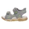 Lurchi Leren Sandalen "Buba" Grijs -Gstar Kleding Winkel lurchi leren sandalen buba grijs