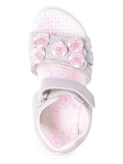 Lurchi Leren Sandalen "Diana" Grijs/lichtroze -Gstar Kleding Winkel lurchi leren sandalen diana grijs lichtroze 4