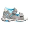 Lurchi Leren Sandalen "Janosch" Grijs/turquoise -Gstar Kleding Winkel lurchi leren sandalen janosch grijs turquoise
