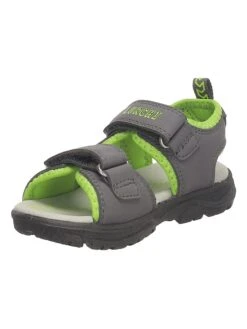 Lurchi Sandalen "Kian" Grijs/groen -Gstar Kleding Winkel lurchi sandalen kian grijs groen 2