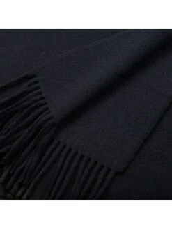 Wollen Sjaal Zwart - (L)180 X (B)30 Cm -Gstar Kleding Winkel ma al bi wollen sjaal zwart l 180 x b 30 cm 1