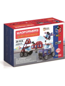 Magformers 26-delige Magneetspeelset "Police & Rescue" - Vanaf 3 Jaar