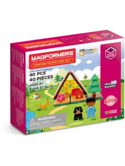 40-delige Magneetspeelset "Magformers Camping Adventure" - 3 Jaar