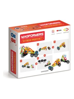 Magformers 42-delige Magneetspeelset "Extreme Racer" - Vanaf 3 Jaar 5 Magformers 42-delige Magneetspeelset "Extreme Racer" - Vanaf 3 Jaar -Gstar Kleding Winkel magformers 42 delige magneetspeelset extreme racer vanaf 3 jaar 1