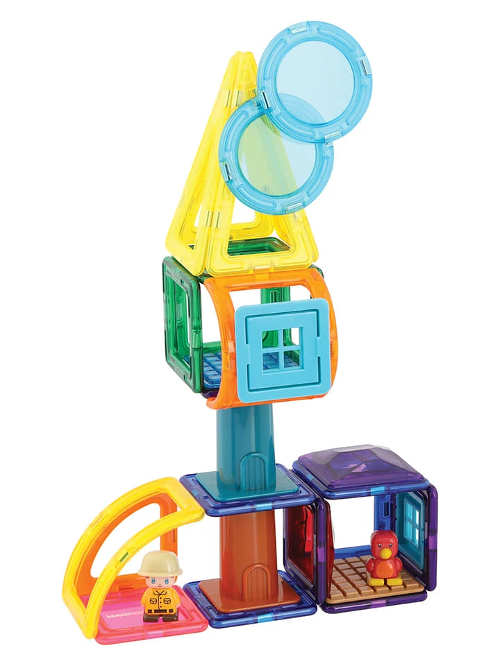 Magformers 48-delige Magneetspeelset "My Farm Land" - Vanaf 3 Jaar 7 Magformers 48-delige Magneetspeelset "My Farm Land" - Vanaf 3 Jaar - Afbeelding 5