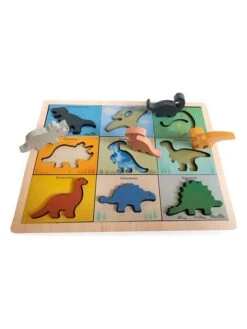 12-delige Framepuzzle "Dino" - Vanaf 3 Jaar