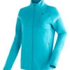 Maier Sports Fleece Vest "Granni" Turquoise -Gstar Kleding Winkel maier sports fleece vest granni turquoise