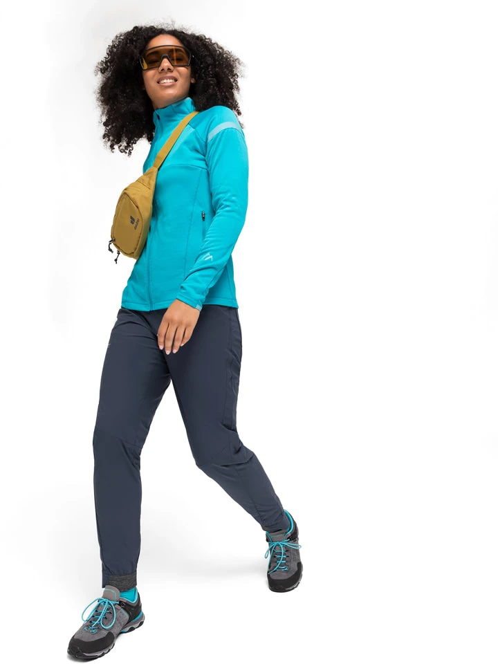 Maier Sports Fleece Vest "Granni" Turquoise 7 Maier Sports Fleece Vest "Granni" Turquoise - Afbeelding 5