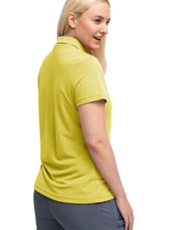 Maier Sports Functioneel Poloshirt "Ulrike" Geel -Gstar Kleding Winkel maier sports functioneel poloshirt ulrike geel 3
