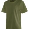Maier Sports Functioneel Shirt "Walter" Kaki -Gstar Kleding Winkel maier sports functioneel shirt walter kaki