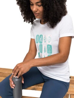 Maier Sports Functioneel Shirt "Waltraud" Wit -Gstar Kleding Winkel maier sports functioneel shirt waltraud wit 4