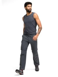 Maier Sports Functionele Afritsbroek "Trave" Antraciet -Gstar Kleding Winkel maier sports functionele afritsbroek trave antraciet 3