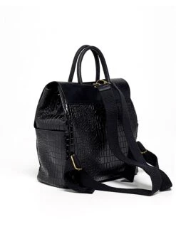 Leren Rugzak "Fabi" Zwart - (B)28 X (H)27 X (D)13 Cm -Gstar Kleding Winkel maison heritage paris leren rugzak fabi zwart b 28 x h 27 x d 13 cm 1