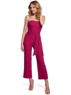 Jumpsuit Pruimkleurig