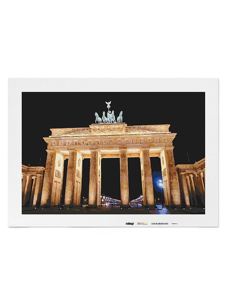 Schilderen-op-nummer-set "Brandenburger Toren" - Vanaf 14 Jaar 4 Schilderen-op-nummer-set "Brandenburger Toren" - Vanaf 14 Jaar - Afbeelding 2