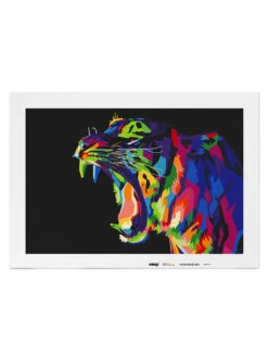 Schilderen-op-nummer-set "Brullende Tijger" - Vanaf 14 Jaar -Gstar Kleding Winkel malango schilderen op nummer set brullende tijger vanaf 14 jaar 1