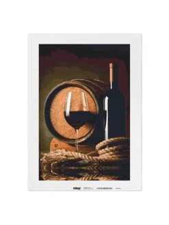 Schilderen-op-nummer-set "Edele Wijn" - Vanaf 14 Jaar -Gstar Kleding Winkel malango schilderen op nummer set edele wijn vanaf 14 jaar 1