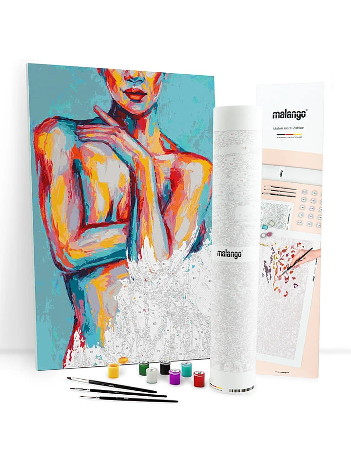 Schilderen-op-nummer-set "Kleuirge Verleiding" - Vanaf 14 Jaar 3 Schilderen-op-nummer-set "Kleuirge Verleiding" - Vanaf 14 Jaar