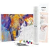 Schilderen-op-nummer-set "Kleurrijke Olifant" - Vanaf 14 Jaar -Gstar Kleding Winkel malango schilderen op nummer set kleurrijke olifant vanaf 14 jaar