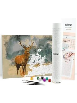 Schilderen-op-nummer-set "Majesteus Hert" - Vanaf 14 Jaar