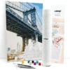 Schilderen-op-nummer-set "Manhatten Bridge" - Vanaf 14 Jaar -Gstar Kleding Winkel malango schilderen op nummer set manhatten bridge vanaf 14 jaar